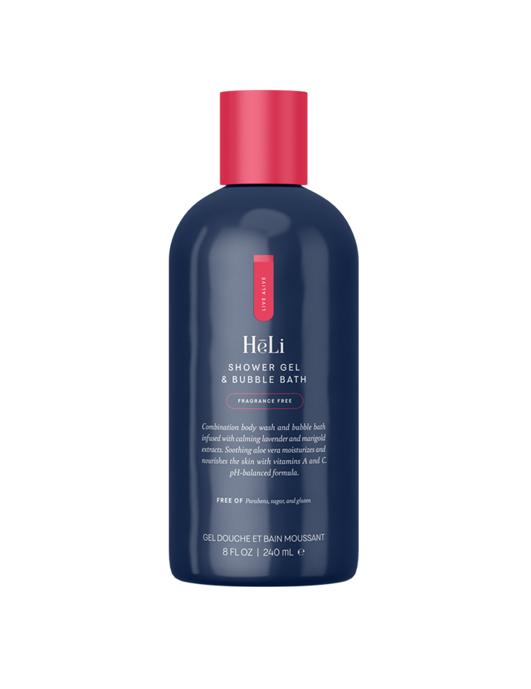 HĒLI - SHOWER GEL & BUBBLE BATH