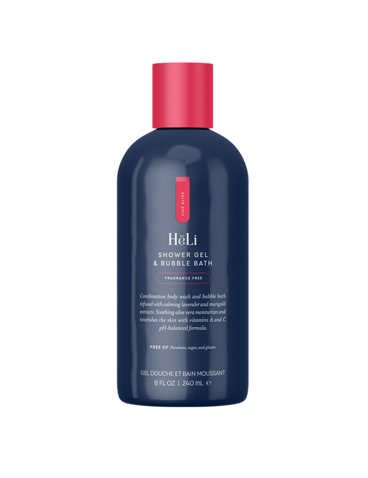 HĒLI - SHOWER GEL & BUBBLE BATH