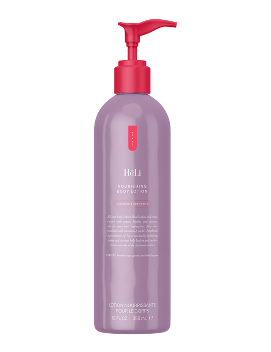 HĒLI - NOURISHING BODY LOTION - LAVENDER & CHAMOMILE