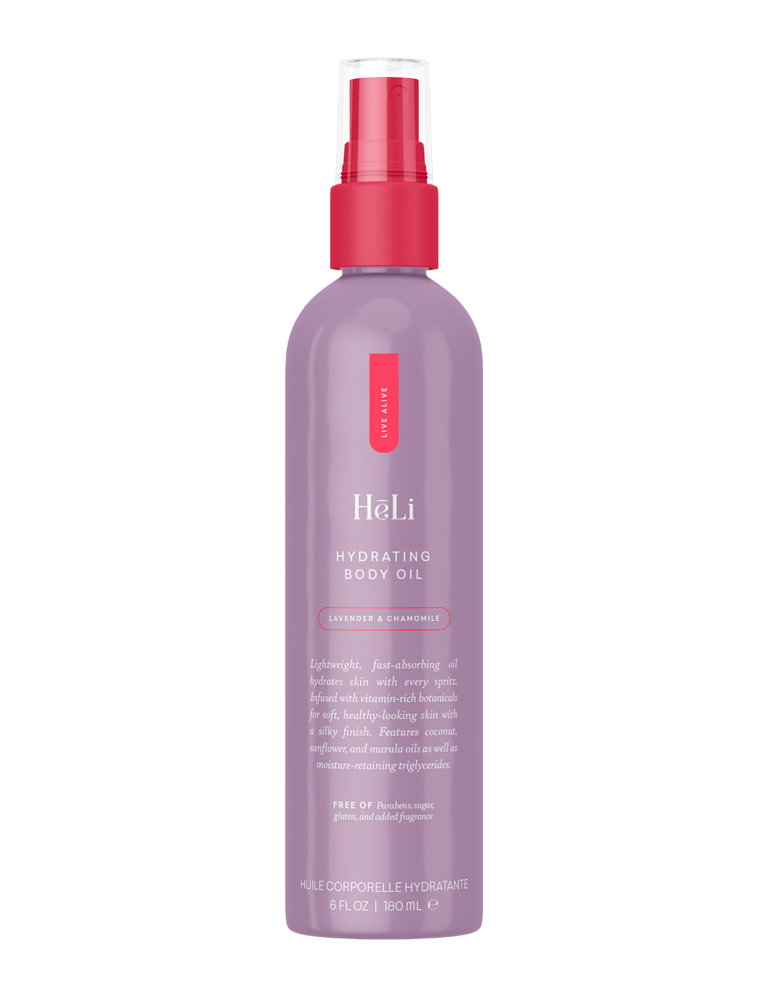 HĒLI - HYDRATING BODY OIL - LAVENDER & CHAMOMILE